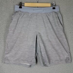 Lululemon T.H.E Shorts Adult Medium 9" Linerless Gray Workout Gym Casual Travel